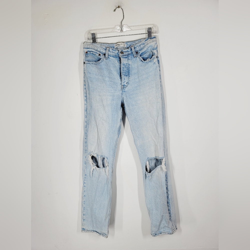 Abercrombie & Fitch The Dad High Rise Jeans, Size 28/L